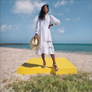 Lisa Marie Fernandez Ric Rac Shirtdress NWT 18